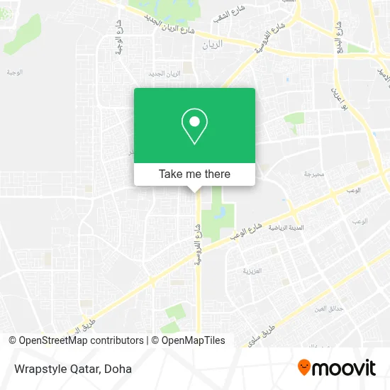 Wrapstyle Qatar map