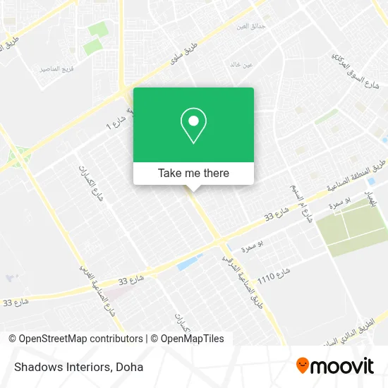 Shadows Interiors map