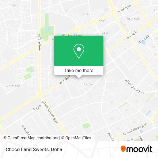 Choco Land Sweets map