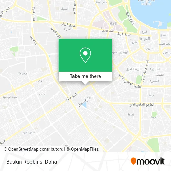 Baskin Robbins map