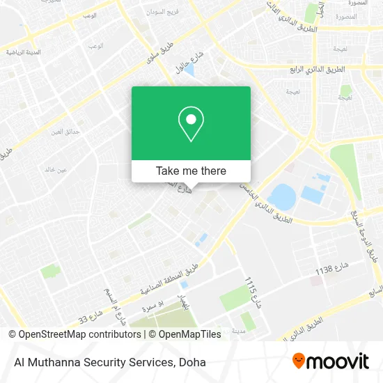 Al Muthanna Security Services map