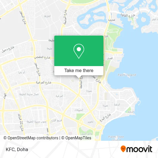 KFC map