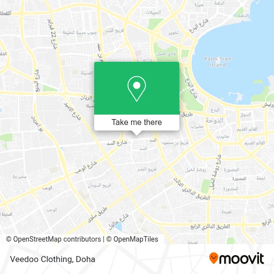Veedoo Clothing map