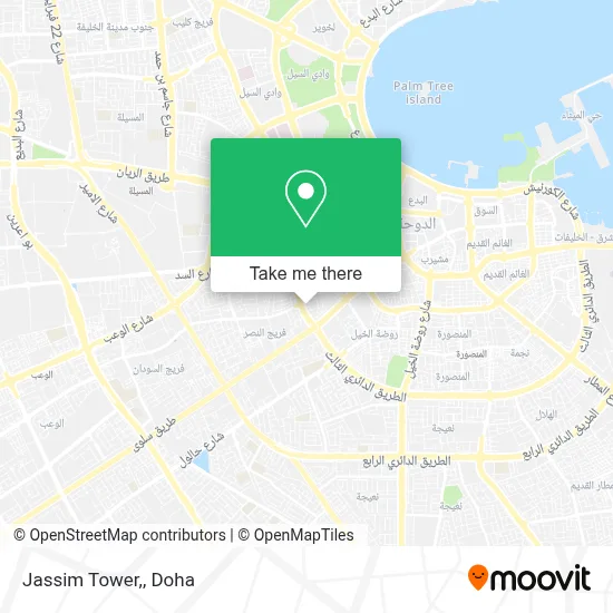 Jassim Tower, map