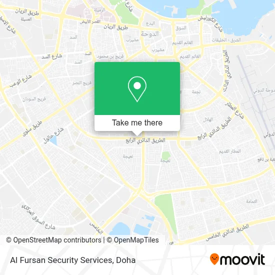 Al Fursan Security Services map