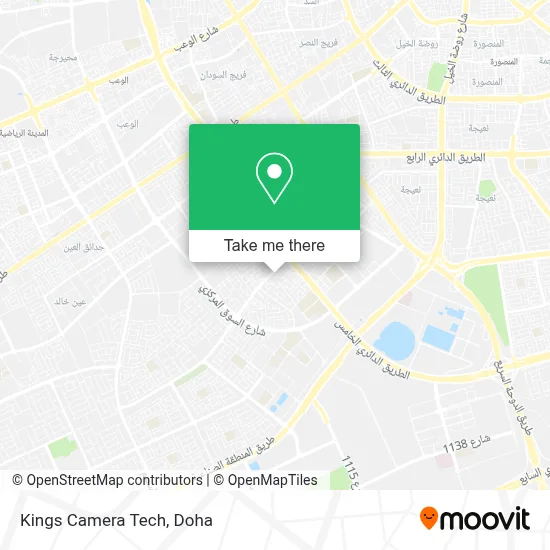 Kings Camera Tech map