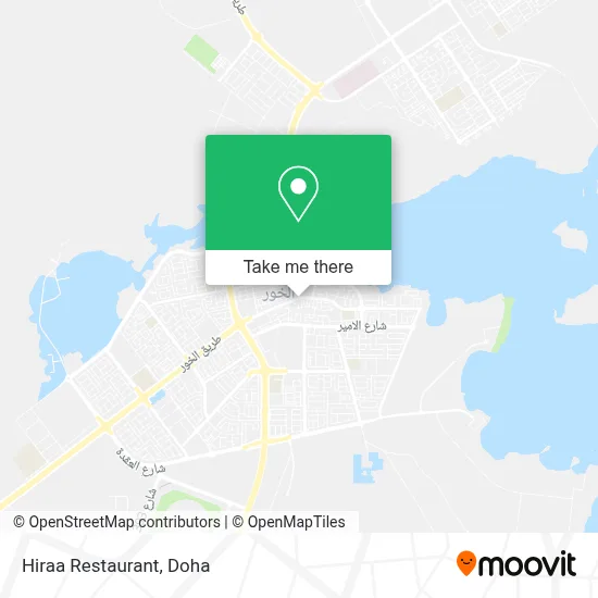 Hiraa Restaurant map