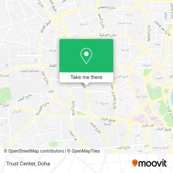 Trust Center map