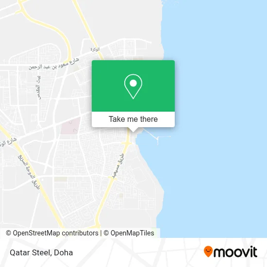 Qatar Steel map