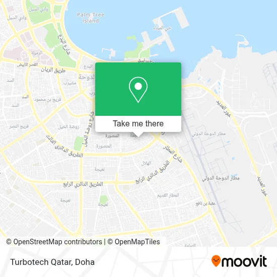 Turbotech Qatar map