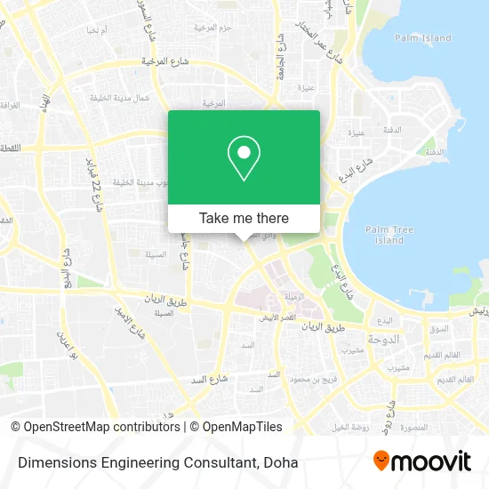 Dimensions Engineering Consultant map