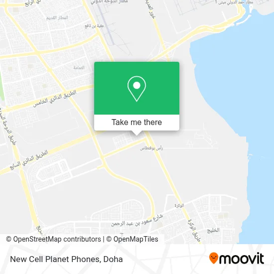 New Cell Planet Phones map