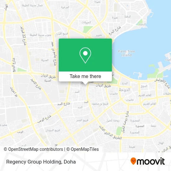 Regency Group Holding map