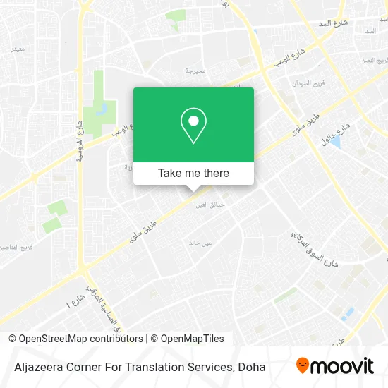 Aljazeera Corner For Translation Services map