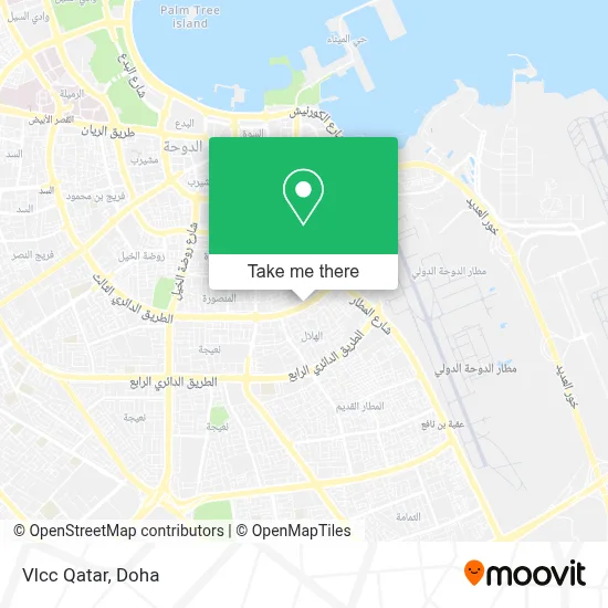 Vlcc Qatar map