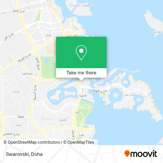 Swarovski map