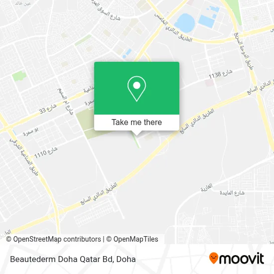 Beautederm Doha Qatar Bd map