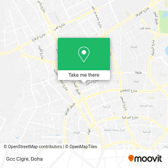 Gcc Cigre map