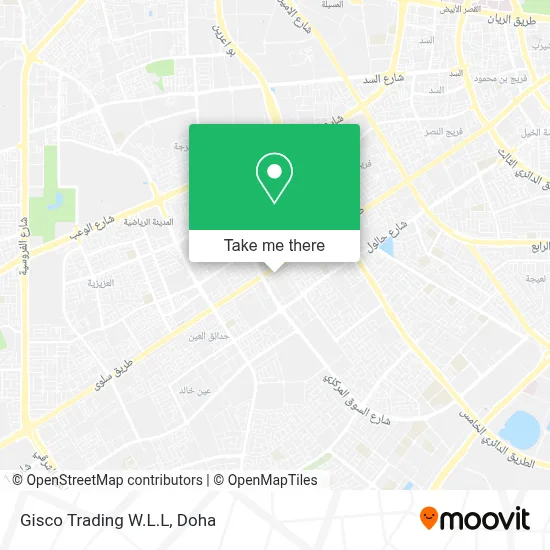 Gisco Trading W.L.L map