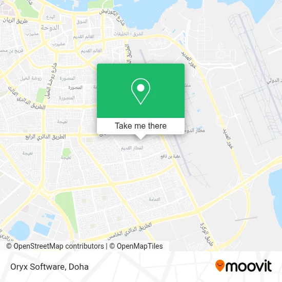 Oryx Software map