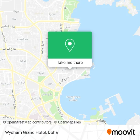 Wydham Grand Hotel map