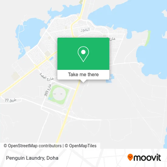 Penguin Laundry map