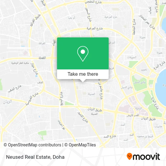 Neused Real Estate map