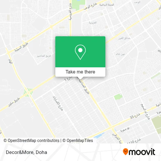 Decor&More map