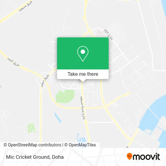 Mic Cricket Ground map
