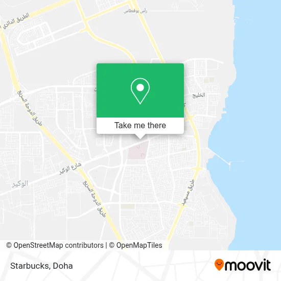 Starbucks map