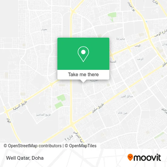 Well Qatar map