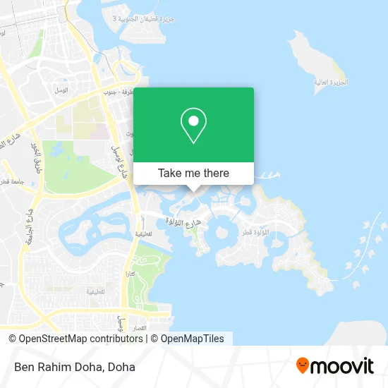 Ben Rahim Doha map