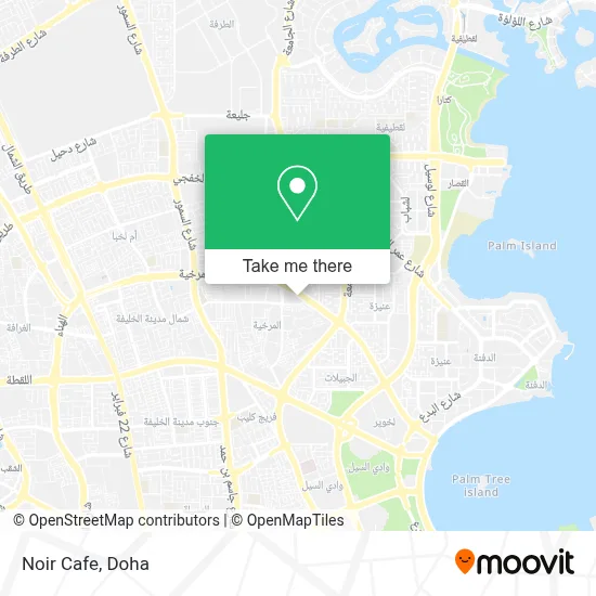 Noir Cafe map
