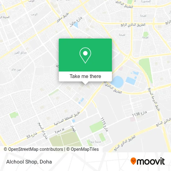 Alchool Shop map