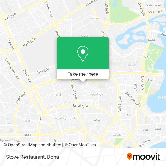 Stove Restaurant map