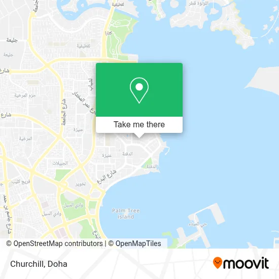 Churchill map