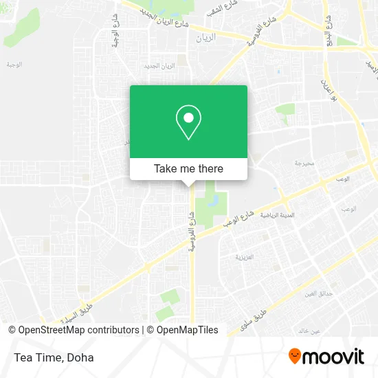 Tea Time map