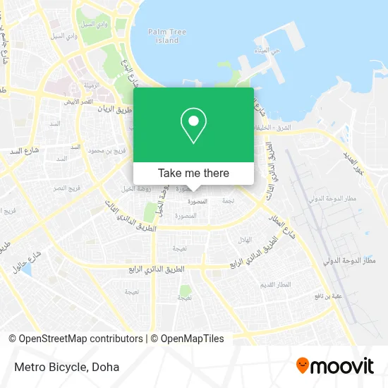Metro Bicycle map