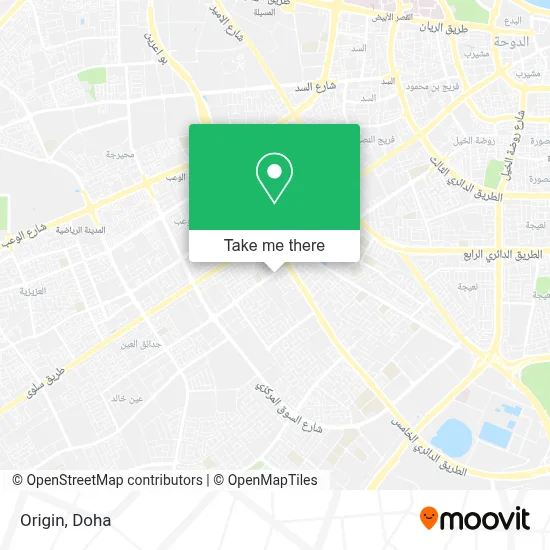 Origin map