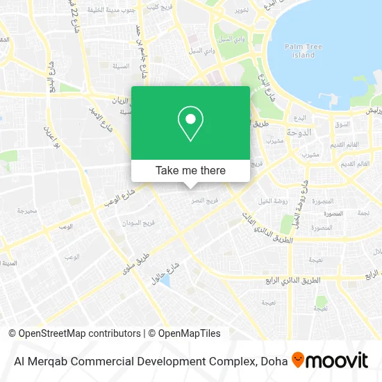 Al Merqab Commercial Development Complex map