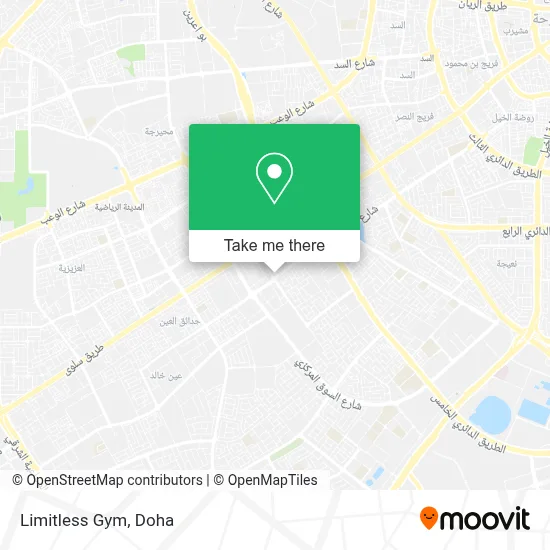 Limitless Gym map