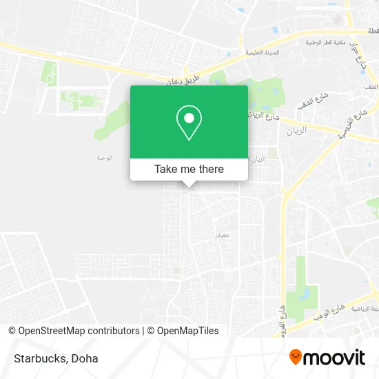 Starbucks map