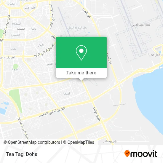 Tea Tag map