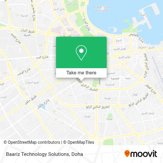 Baariz Technology Solutions map