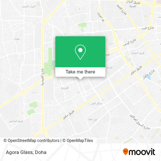 Agora Glass map