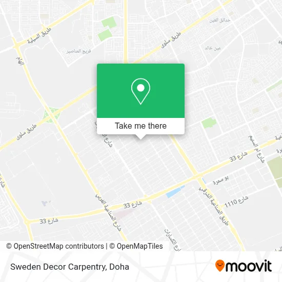 Sweden Decor Carpentry map