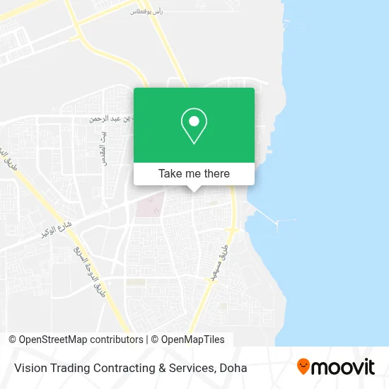 Vision Trading Contracting & Services map