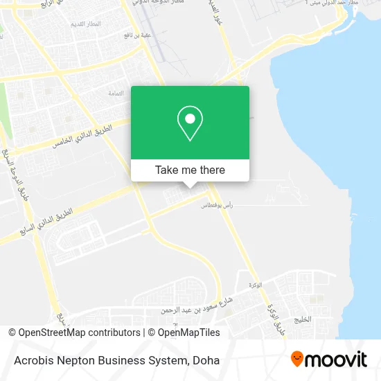 Acrobis Nepton Business System map