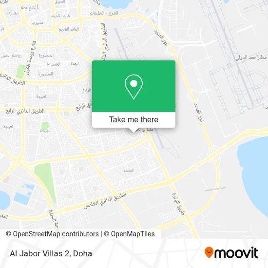 Al Jabor Villas 2 map