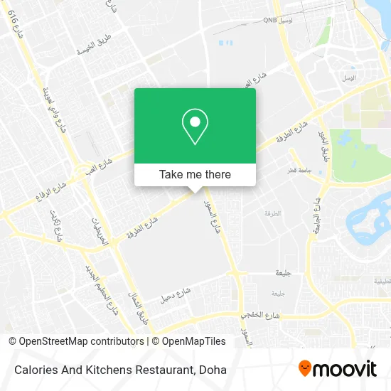 Calories And Kitchens Restaurant map